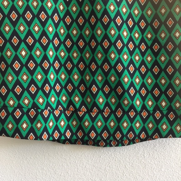 Sans Souci green geometric dress - Picture 5 of 5